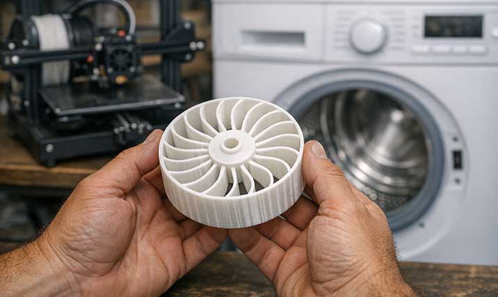 Popravci i zamjenski dijelovi pomoću 3D printanja